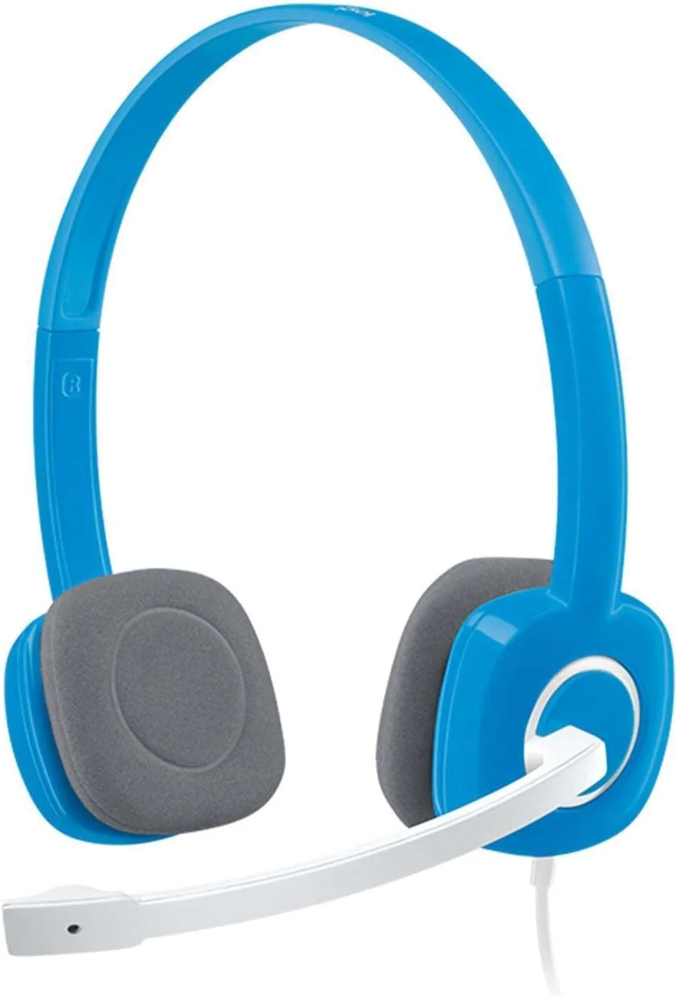 Logitech 981-000454 Logitech H150 Stereo Wired Headset Dual 3.5mm Jack - Blue