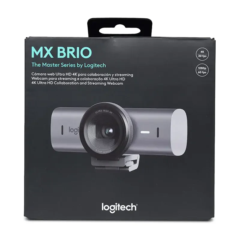 Logitech 960-001548 Logitech MX Brio 4K Webcam - Graphite