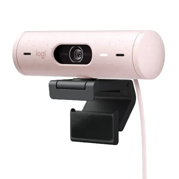Logitech 960-001433 Logitech BRIO 500 Full HD USB -C Webcam - Rose