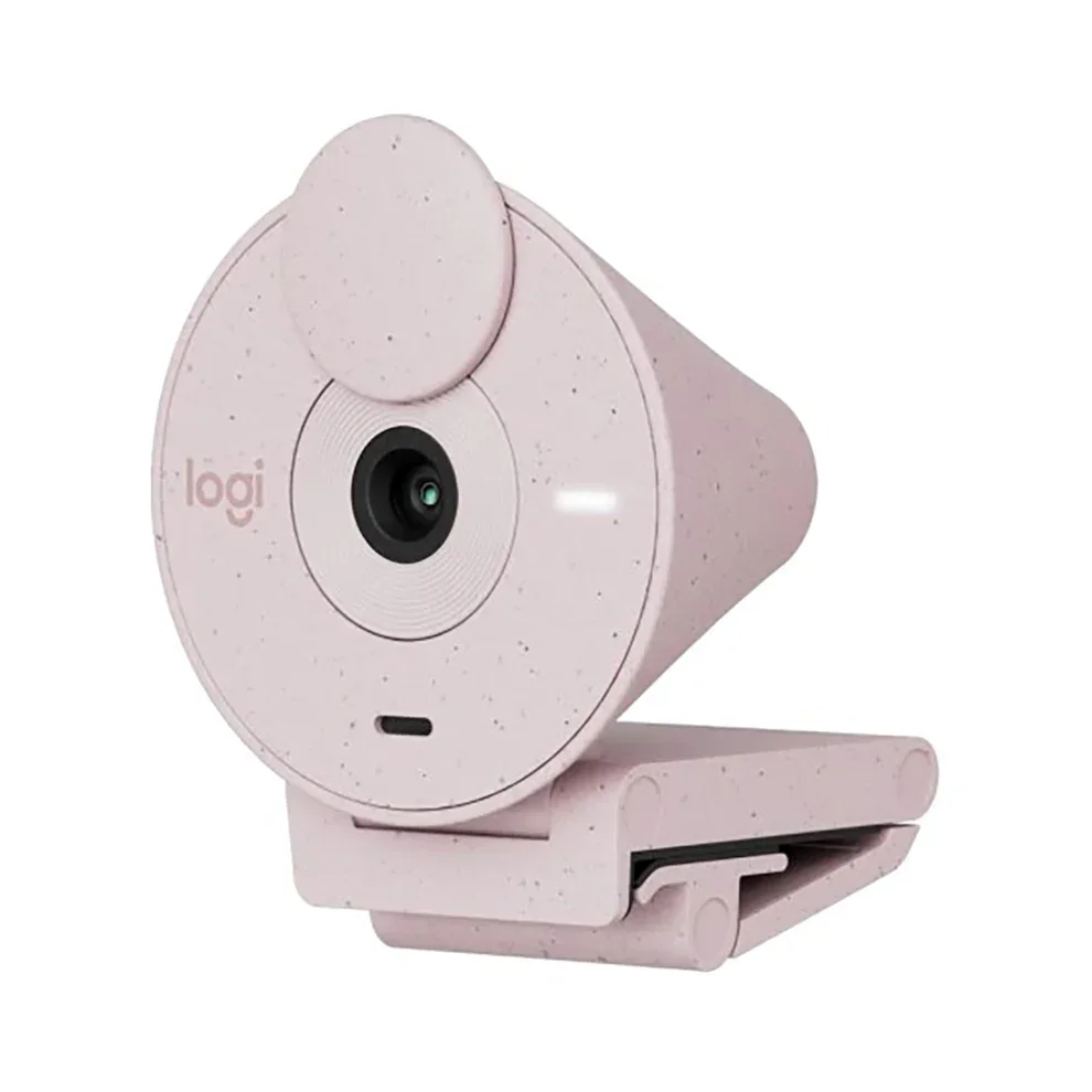 Logitech 960-001449 Logitech BRIO 300 Full HD USB -C Webcam - Rose view 3