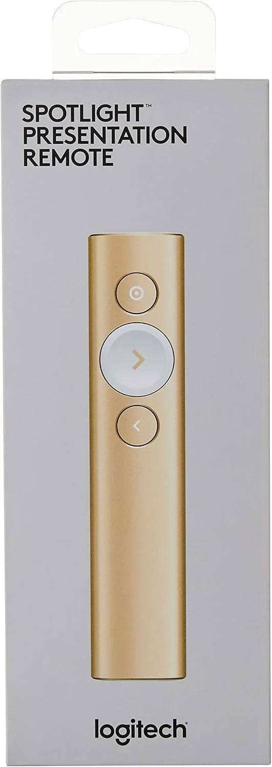 Logitech 910-004864 Logitech Spotlight Wireless Presenter - Gold