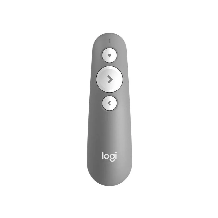 Logitech 910-006522 Logitech R500s Red Laser Wireless Presenter- Mid Grey view 2