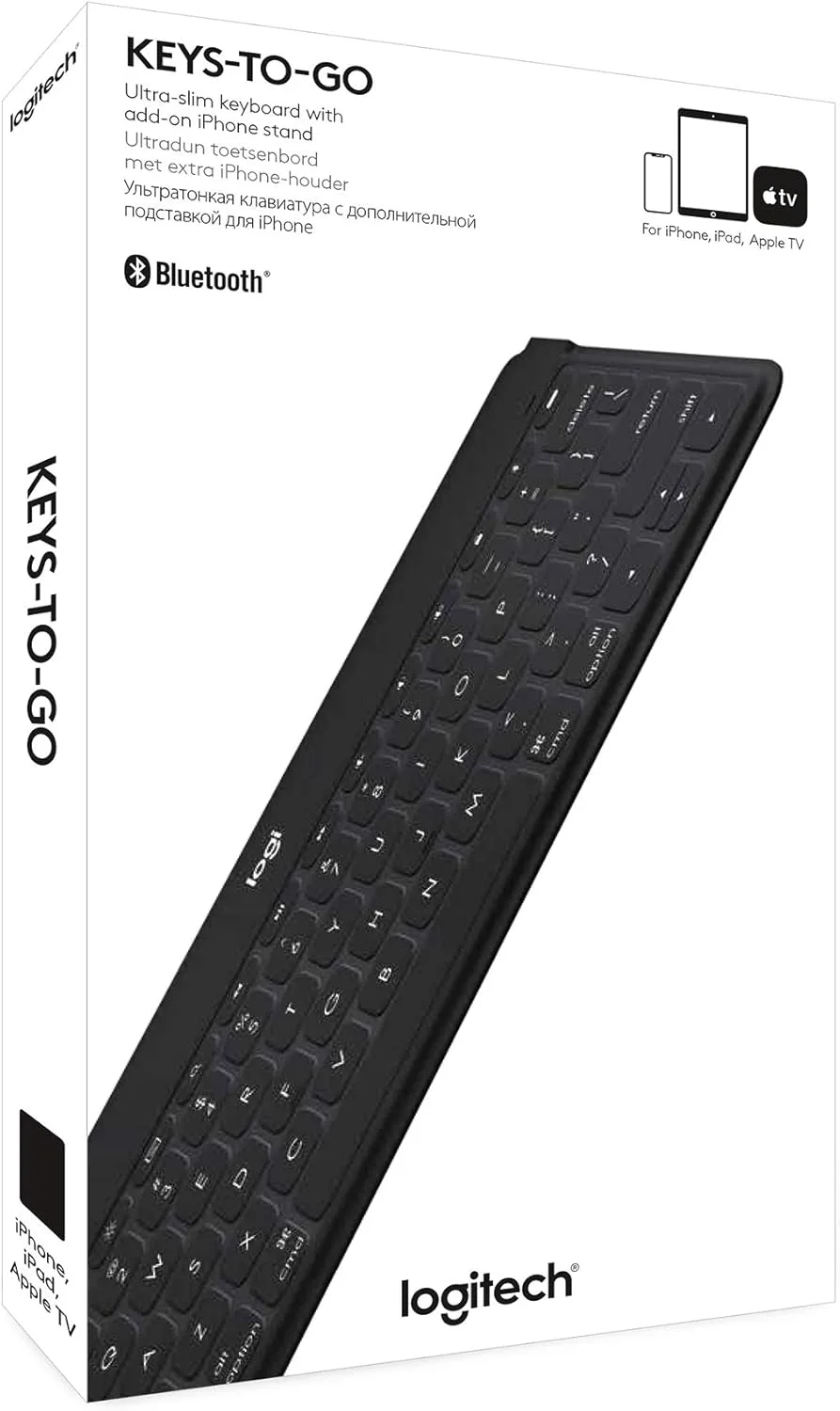Logitech 920-008536 Logitech Keys To Go - Black
