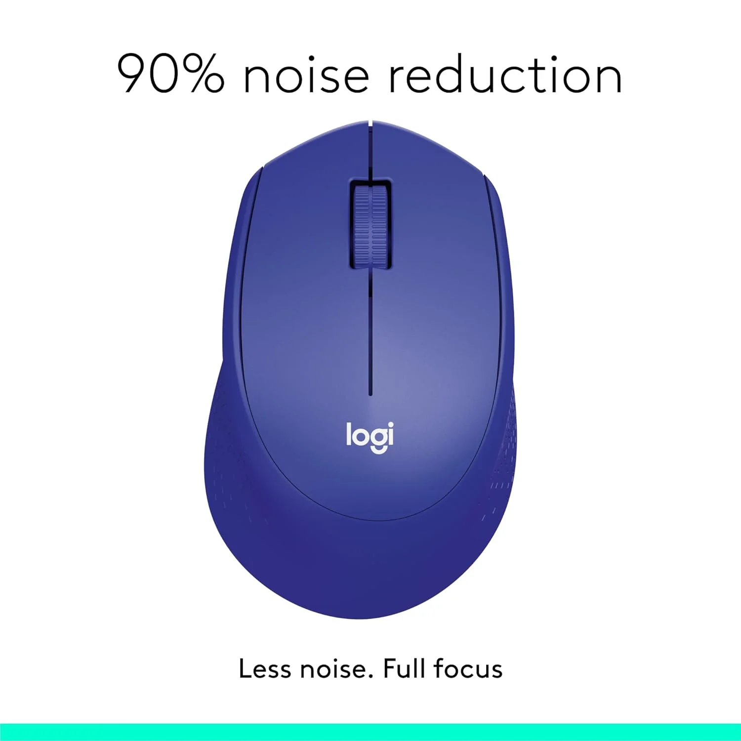 Logitech 910-004915 Logitech M331 SILENT Wireless Mouse - Blue