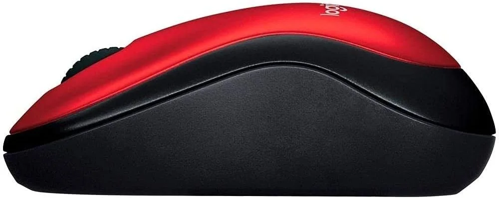 Logitech 910-002503 Logitech M185 Basic Wireless Mouse - Red view 3