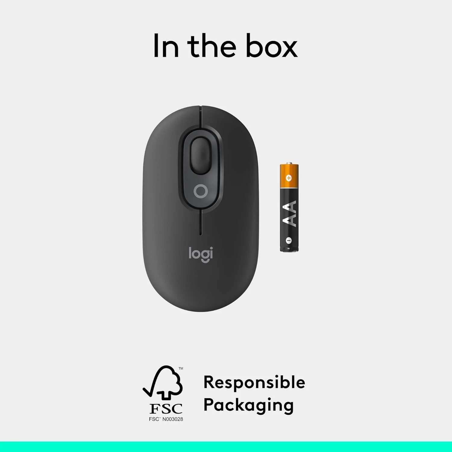 Logitech 910-007401 Logitech Pop Mouse With Emoji - Graphite