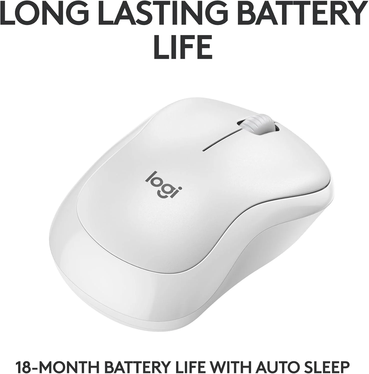 Logitech 910-007123 Logitech M240 Silent Bluetooth Mouse - Off White