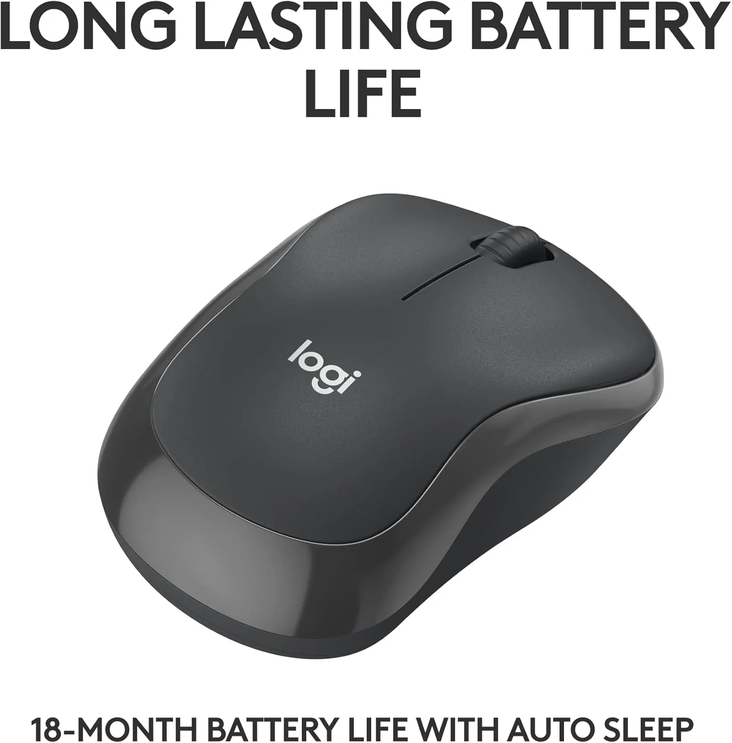 Logitech 910-007122 Logitech M240 Silent Bluetooth Mouse - Graphite
