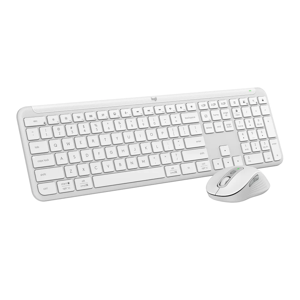 Logitech 920-012476 Logitech MK950 Signature Slim Combo - Off White