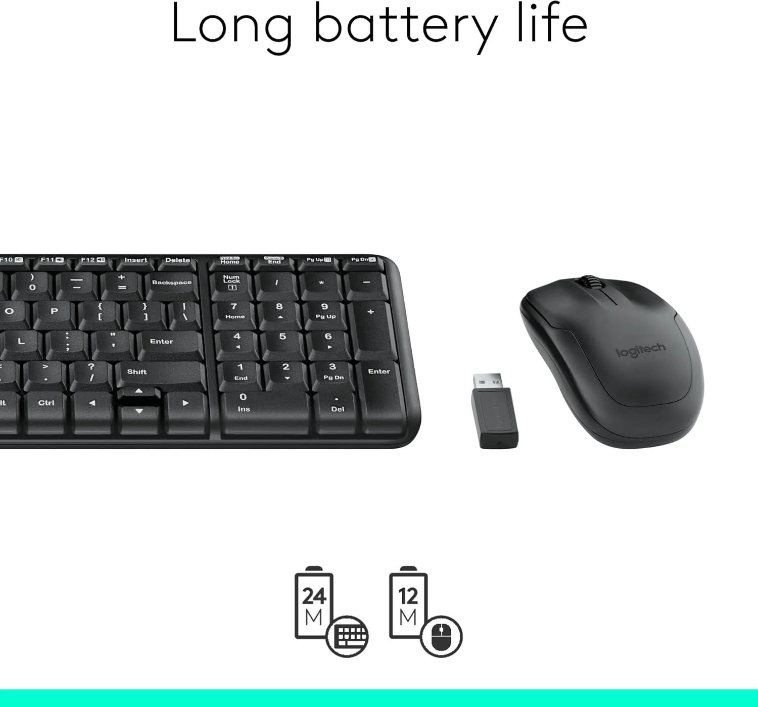 Logitech 920-003235 Logitech MK220 Wireless Combo view 3