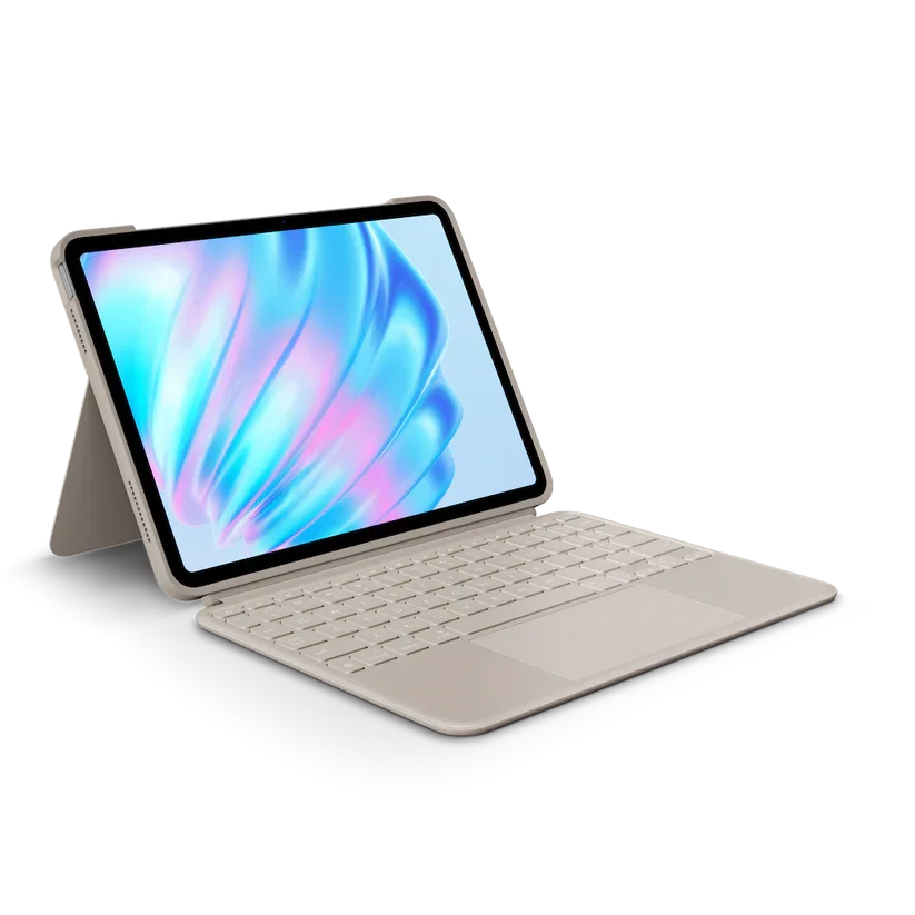 Logitech 920-013295 Logitech Combo Touch for iPad Air - 4th & 5th Gen / 11 M2 & M3 - Sand Colour
