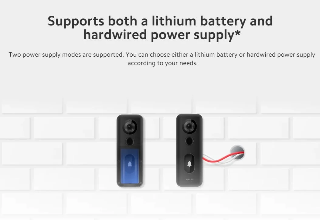 Xiaomi BHR7068GL Xiaomi Smart Doorbell 3S view 4