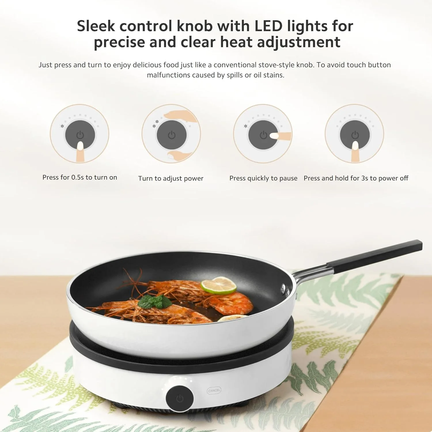 Xiaomi BHR8131GB Xiaomi Induction Cooker Lite UK view 3