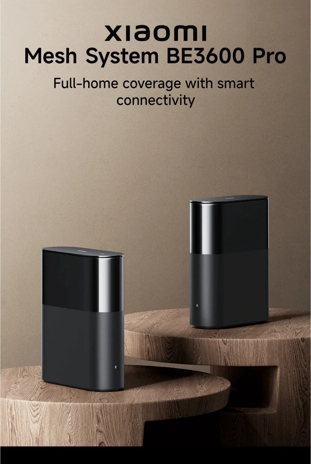 Xiaomi DVB4476UK Xiaomi Mesh System BE3600 Pro UK(1-PACK)