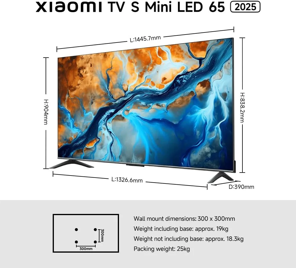 Xiaomi ELA5676GL Xiaomi TV S Mini LED 65" 2025 view 2