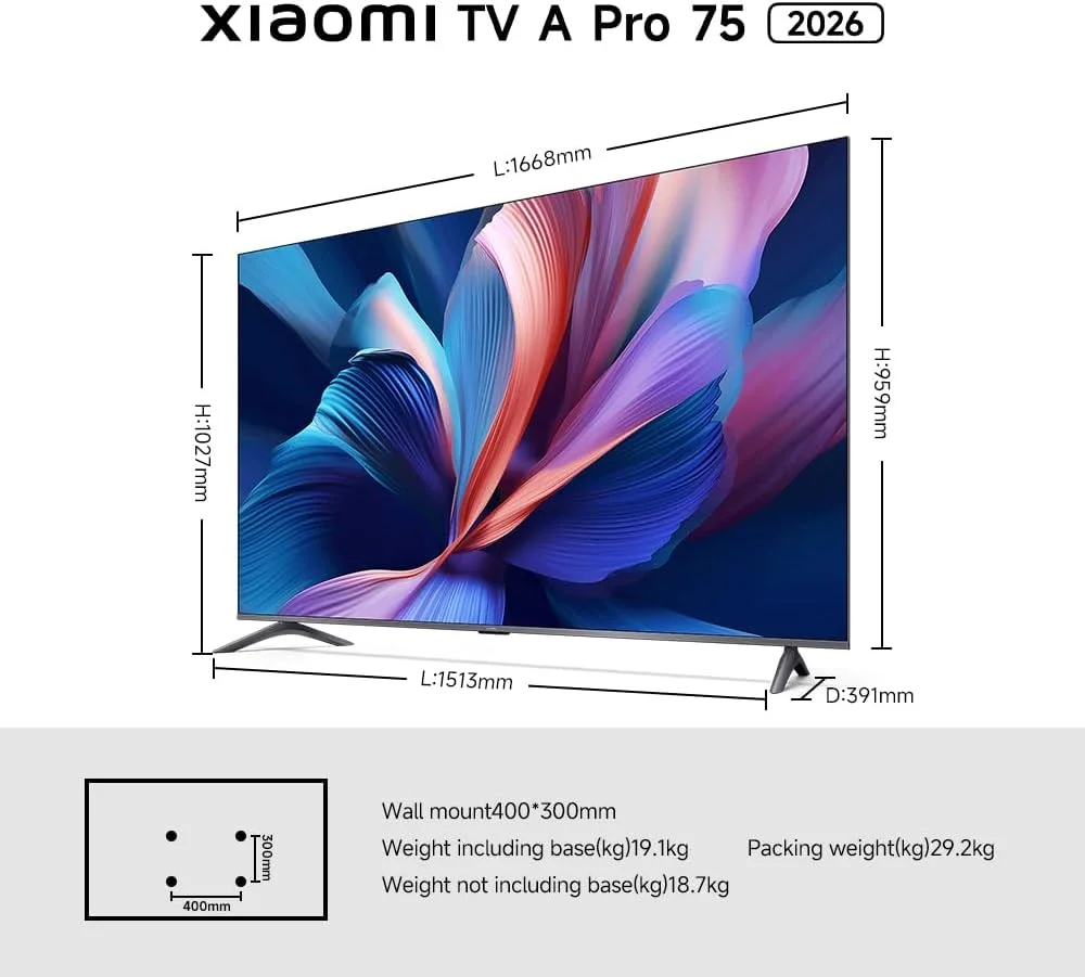 Xiaomi ELA5838TH Xiaomi TV A Pro 2026 75 view 2