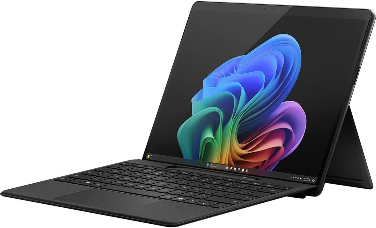 Microsoft Srfc Pro 11 CU7/16GB/256GB Blk Microsoft Surface Pro 11 Copilot+ PC Tablet - 33 cm (13") - 16 GB - 256 GB SSD - Windows 11 Pro - Black - Core Ultra 7 - 900 cd/m² - 2880 x 1920 - PixelSense Display - Wi-Fi 7
