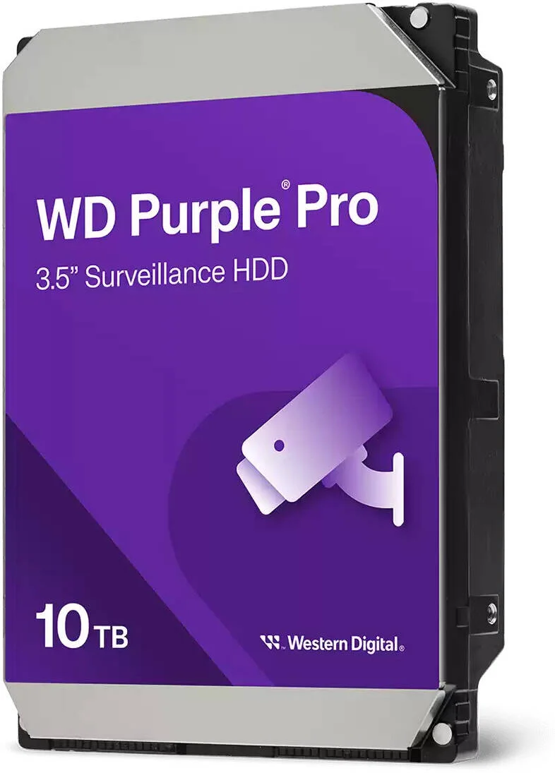 Western Digital WD102PURP WD Purple Pro 3.5" 10TB Surveillance HDD 256MB 7200RPM SATA