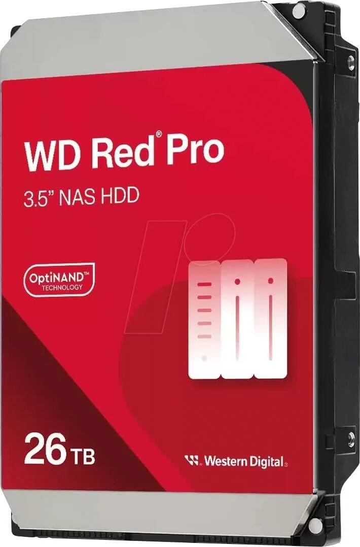 Western Digital WD260KFGX WD Red Pro 3.5" 26TB NAS HDD 512MB 7200RPM SATA