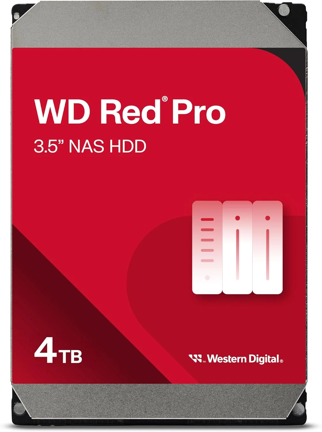 Western Digital WD4005FFBX WD Red Pro 3.5" 4TB NAS HDD 256MB 7200RPM SATA