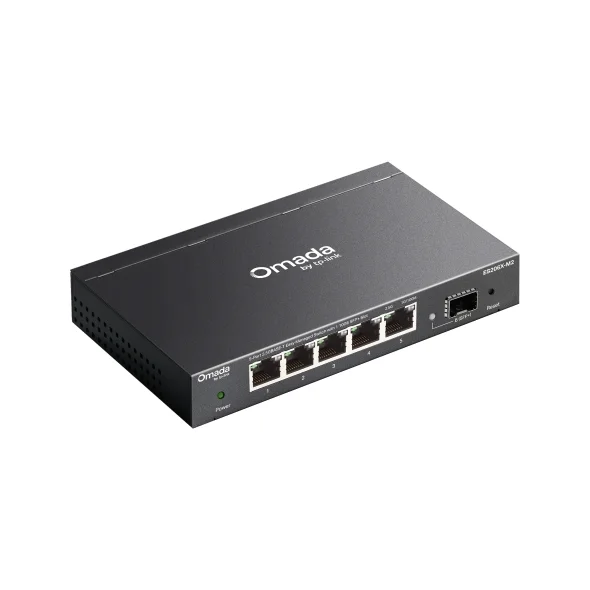 TP-Link Omada ES206X-M2 5-Port 2.5GBASE-T Easy Managed Switch with 1× 10G SFP+