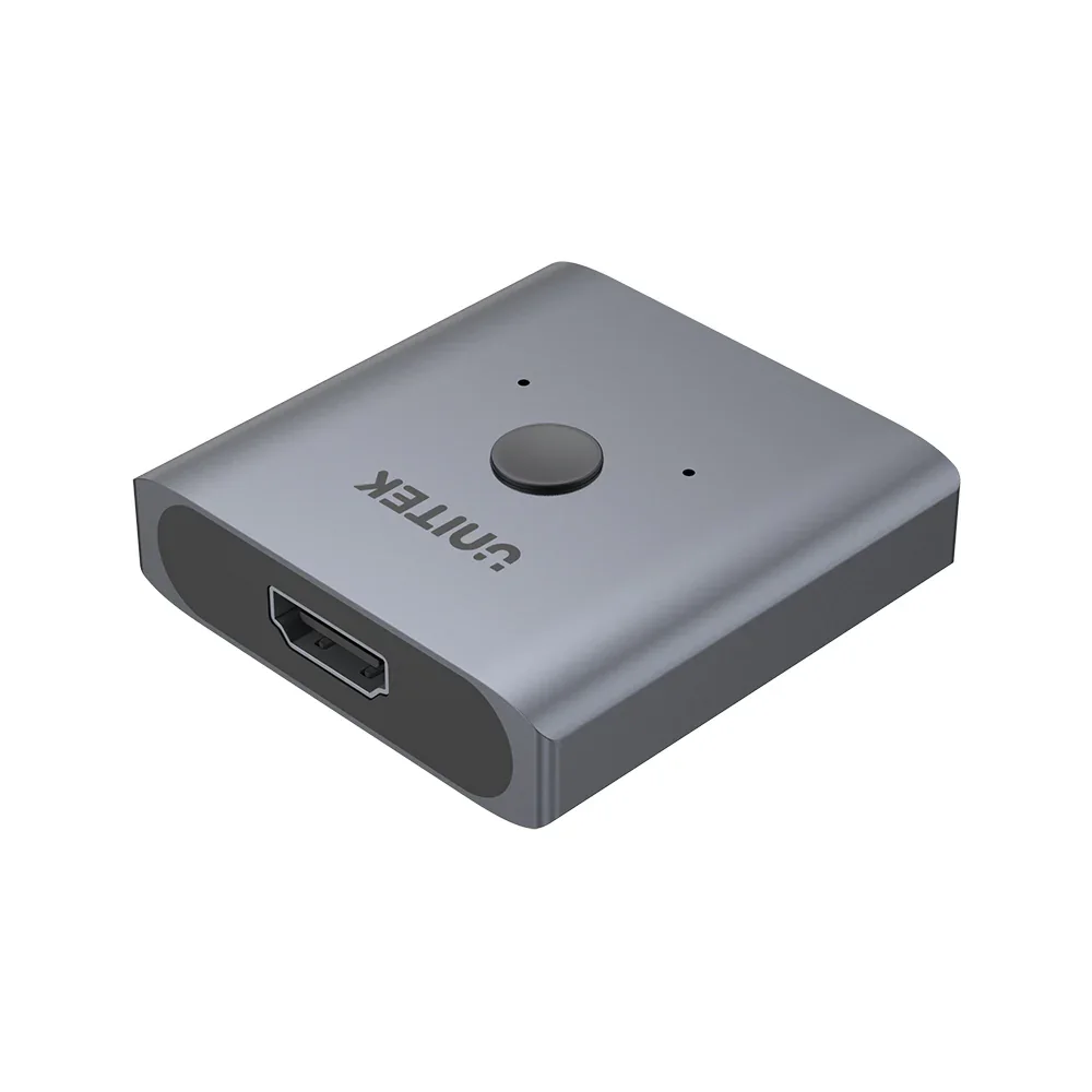 Unitek HDMI1.4 Switch 2-To-1 Bi-Direction (4K 6 Unitek Audio/Video Switchbox - Cable - 4K, 4K UHD - 2 Input Device - 2 Display - Display, Notebook, Home Theater System, Gaming Console, PlayStation, TV, Projector - 2 x HDMI In - 1 x HDMI Out view 2