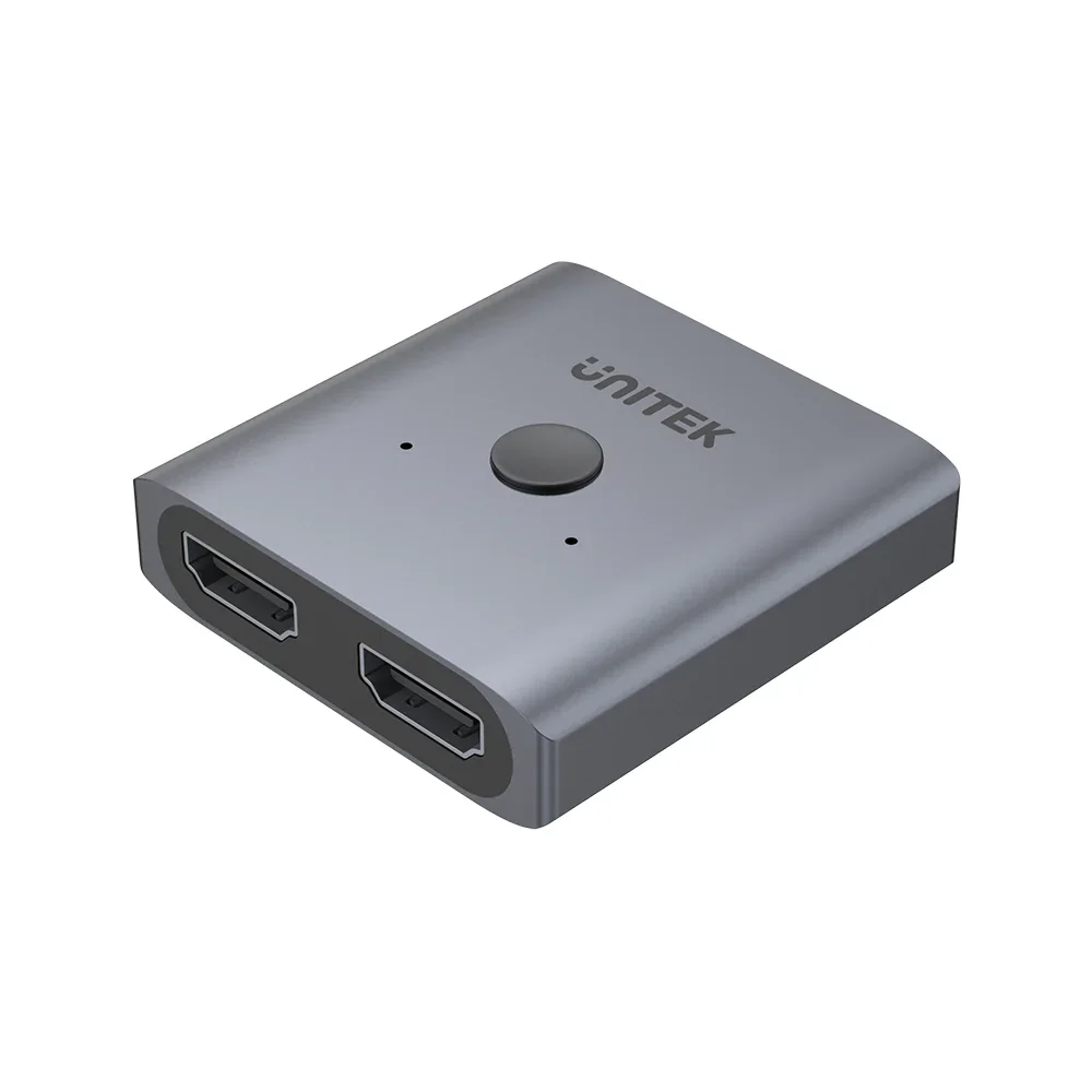 Unitek HDMI1.4 Switch 2-To-1 Bi-Direction (4K 6 Unitek Audio/Video Switchbox - Cable - 4K, 4K UHD - 2 Input Device - 2 Display - Display, Notebook, Home Theater System, Gaming Console, PlayStation, TV, Projector - 2 x HDMI In - 1 x HDMI Out