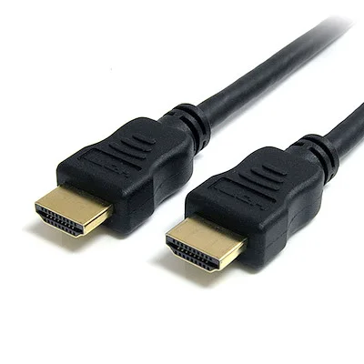 Startech.Com 3M HIGH SPEED HDMI CABLE - HDMI - M/M StarTech.com 3m HDMI Cable, 4K High Speed HDMI Cable with Ethernet, 4K 30Hz UHD HDMI Cord M/M, 4K HDMI 1.4 Video/Display Cable, Black - Cable for Audio/Video Device, TV, Projector - First End: 1 x 19-pin HDMI Digital Audio/Video - Male - Second End: 1 x 19-pin HDMI Digital Audio/Video - Male - Black