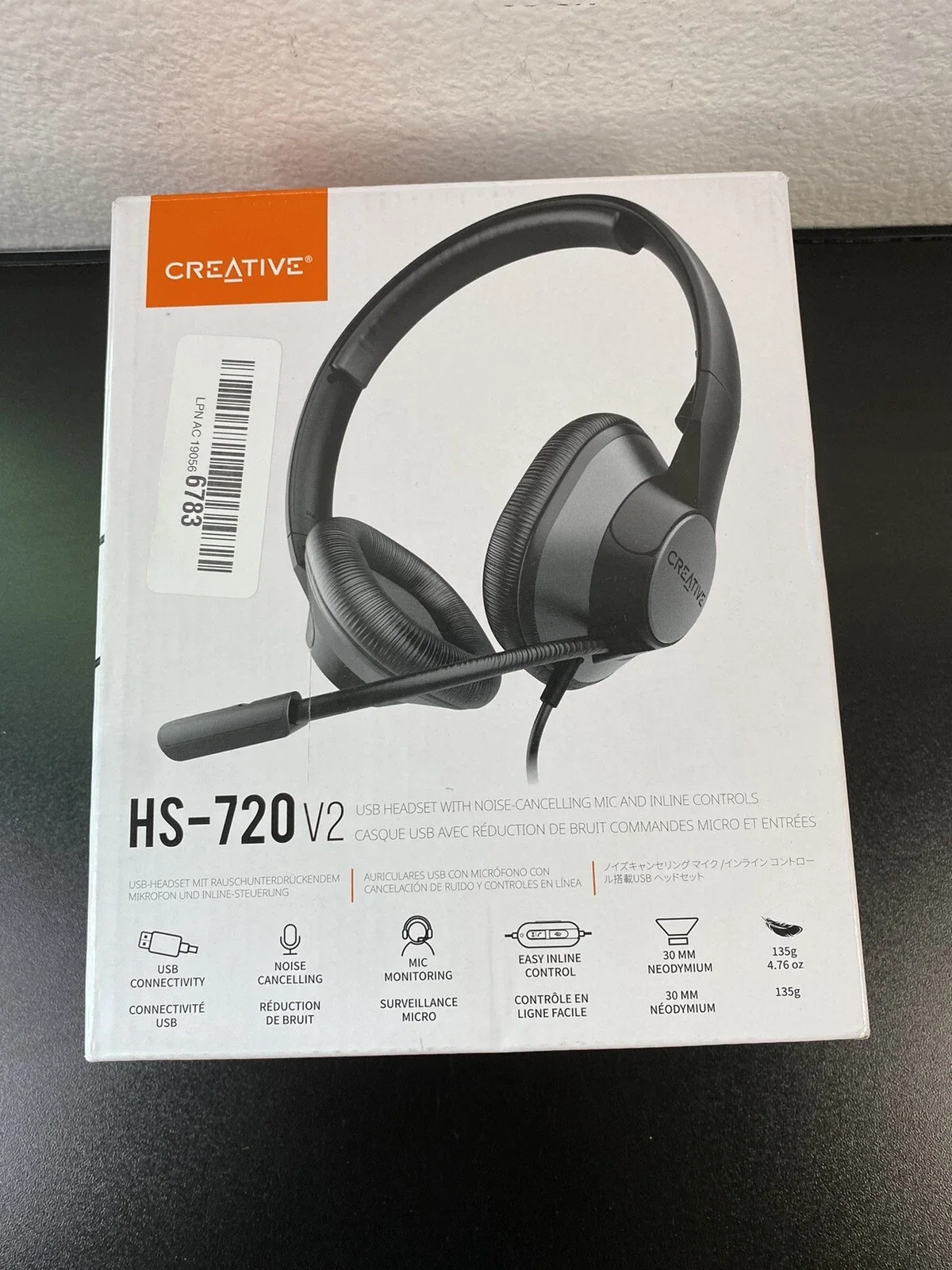 Creative 51EF0960AA000 CREATIVE HS-720 V2