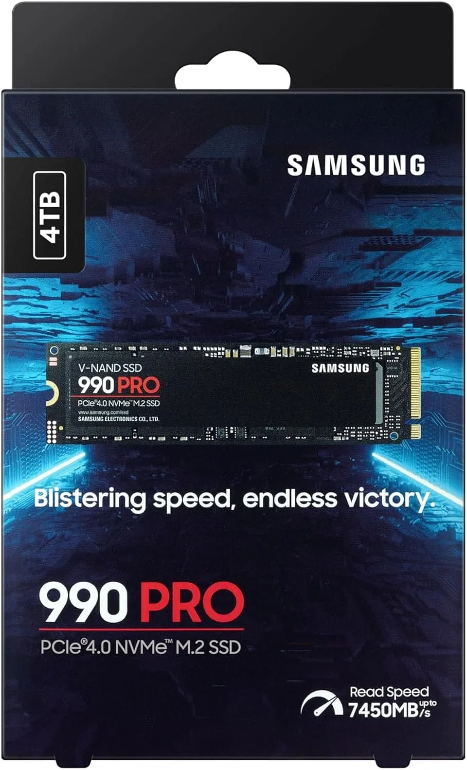 Samsung MZ-V9P4T0BW Samsung 990 PRO NVMe PCIe Gen.4 4TB