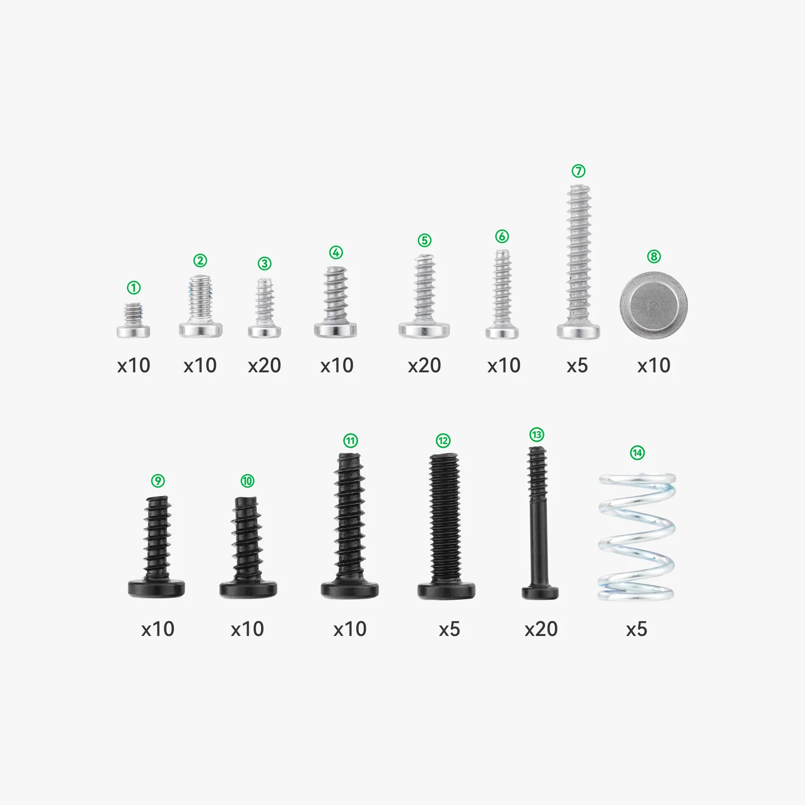 Bambu Lab SCR003 Screws Kit - A1 mini,AMS lite view 2