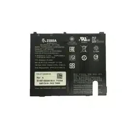 Zebra BATTERY PACK LITHIUM POLYMER 6440 MAHR Zebra Battery - Lithium Polymer (Li-Polymer) - For Notebook - Battery Rechargeable - 3.8 V DC - 6440 mAh Shelf Life