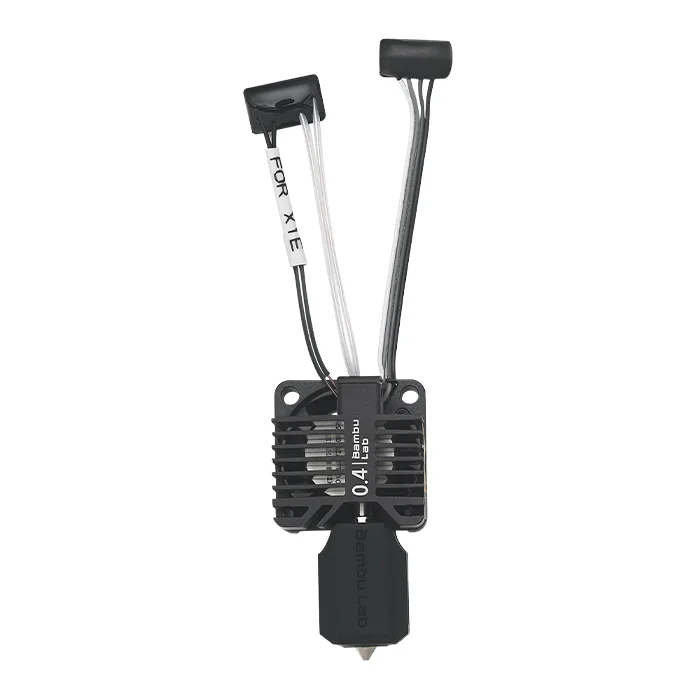 Bambu Lab FAH013 Complete hotend assembly with hardened steel nozzle -0.4mm - X1E