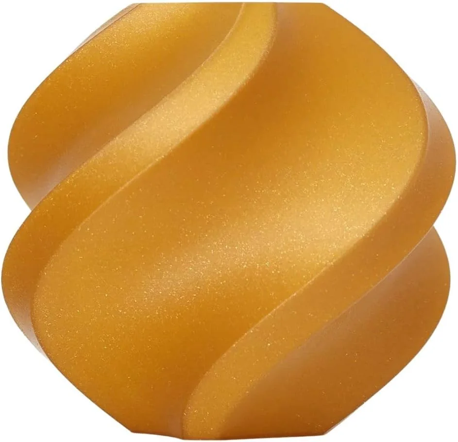 Bambu Lab A08-Y1-1.75-1000-SPL Bambu PLA Sparkle Filament - Classic Gold Sparkle - with Bambu Reusable Spool