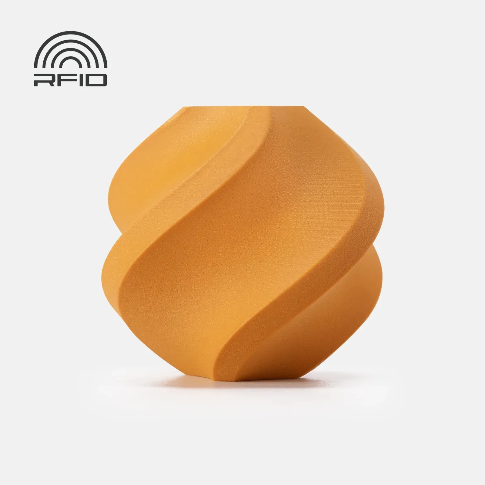 Bambu Lab A16-Y0-1.75-1000-SPL Bambu PLA Wood - Ochre Yellow - with Bambu Reusable Spool