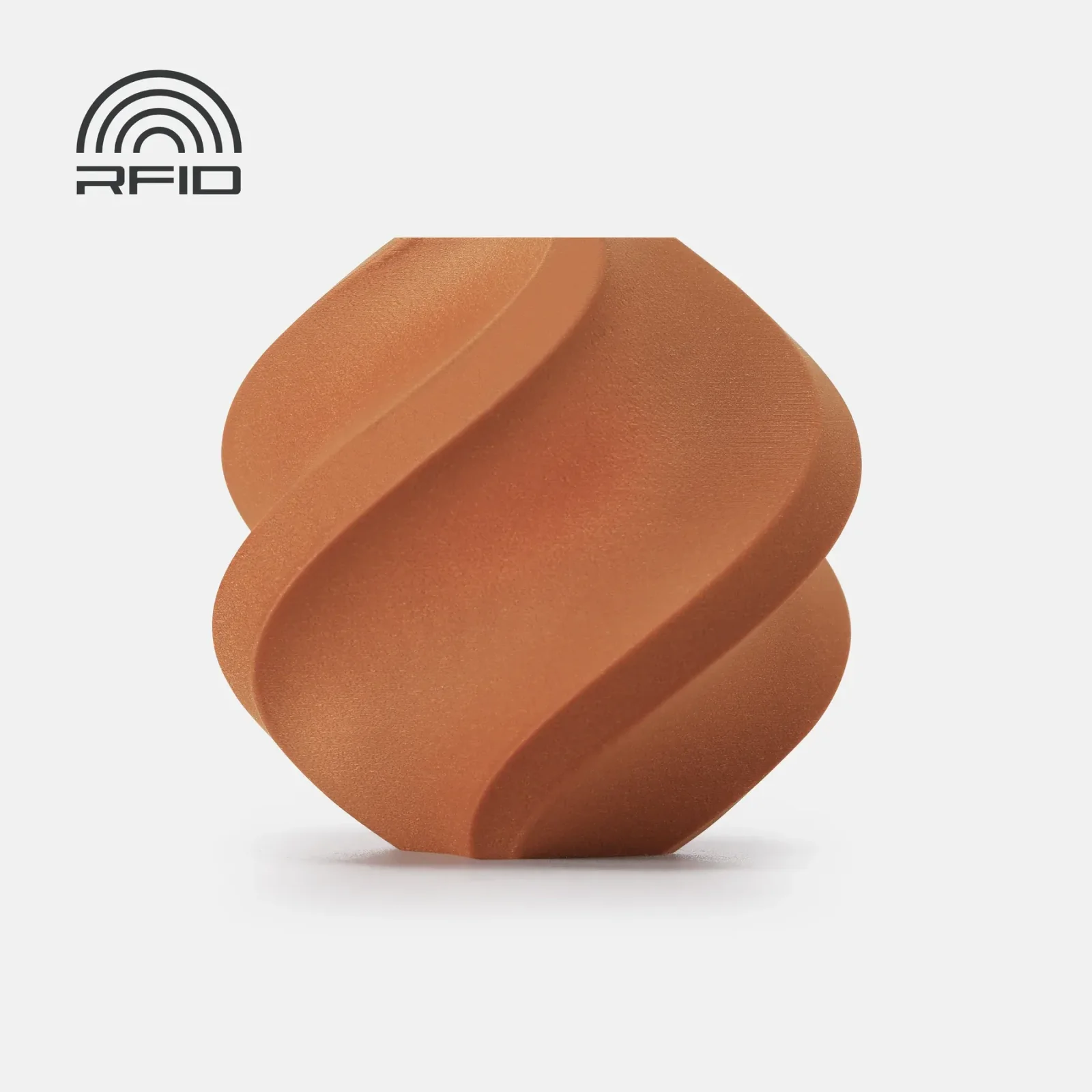 Bambu Lab A16-N0-1.75-1000-SPL Bambu PLA Wood - Clay Brown - with Bambu Reusable Spool