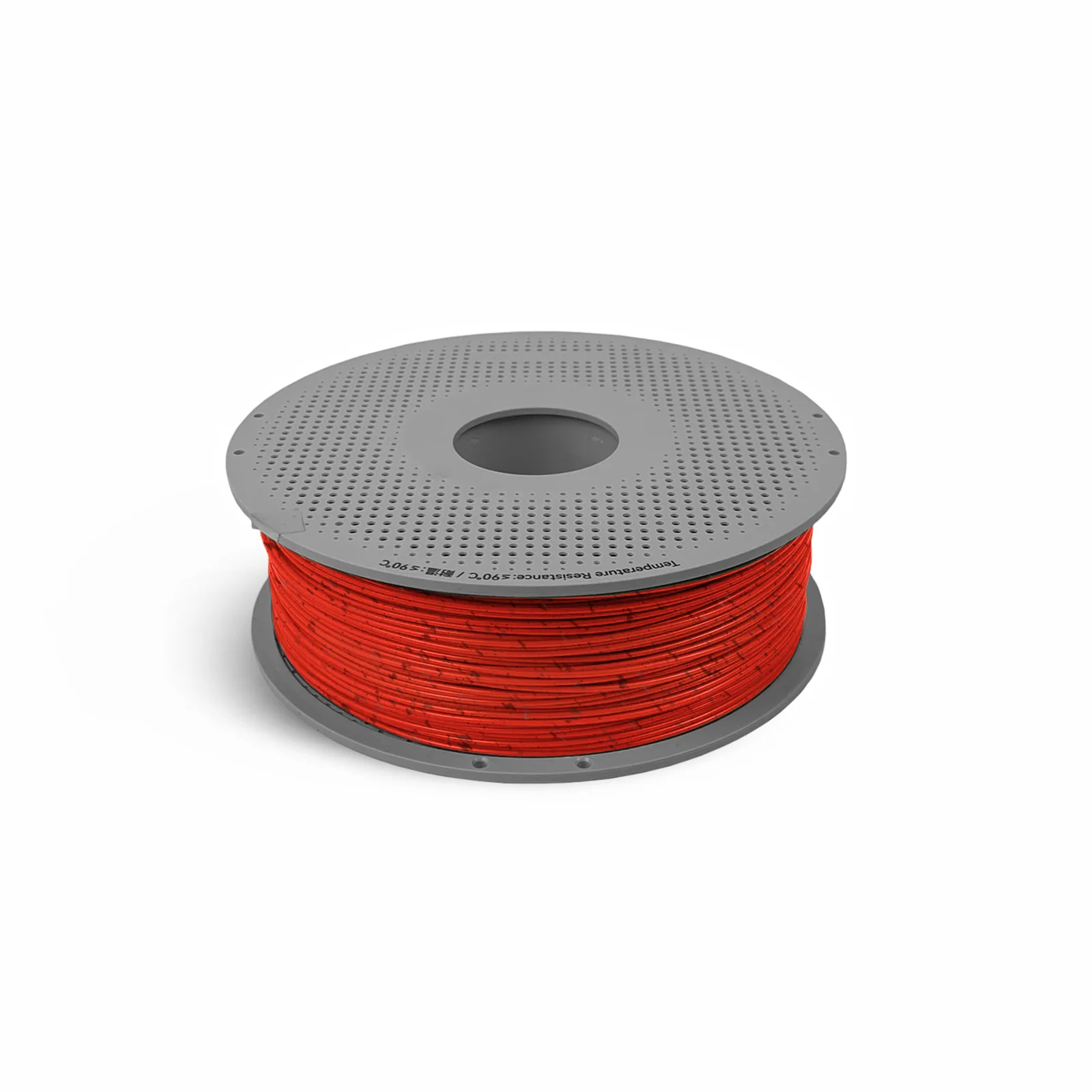 Bambu Lab A07-R5-1.75-1000-SPL Bambu PLA Marble Filament - Red Granite - with Bambu Reusable Spool view 3