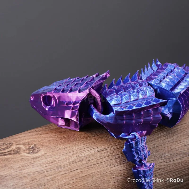 Bambu Lab A05-T3-1.75-1000-SPL Bambu PLA Silk - Neon City (Blue-Magenta) - with Bambu Reusable Spool view 2