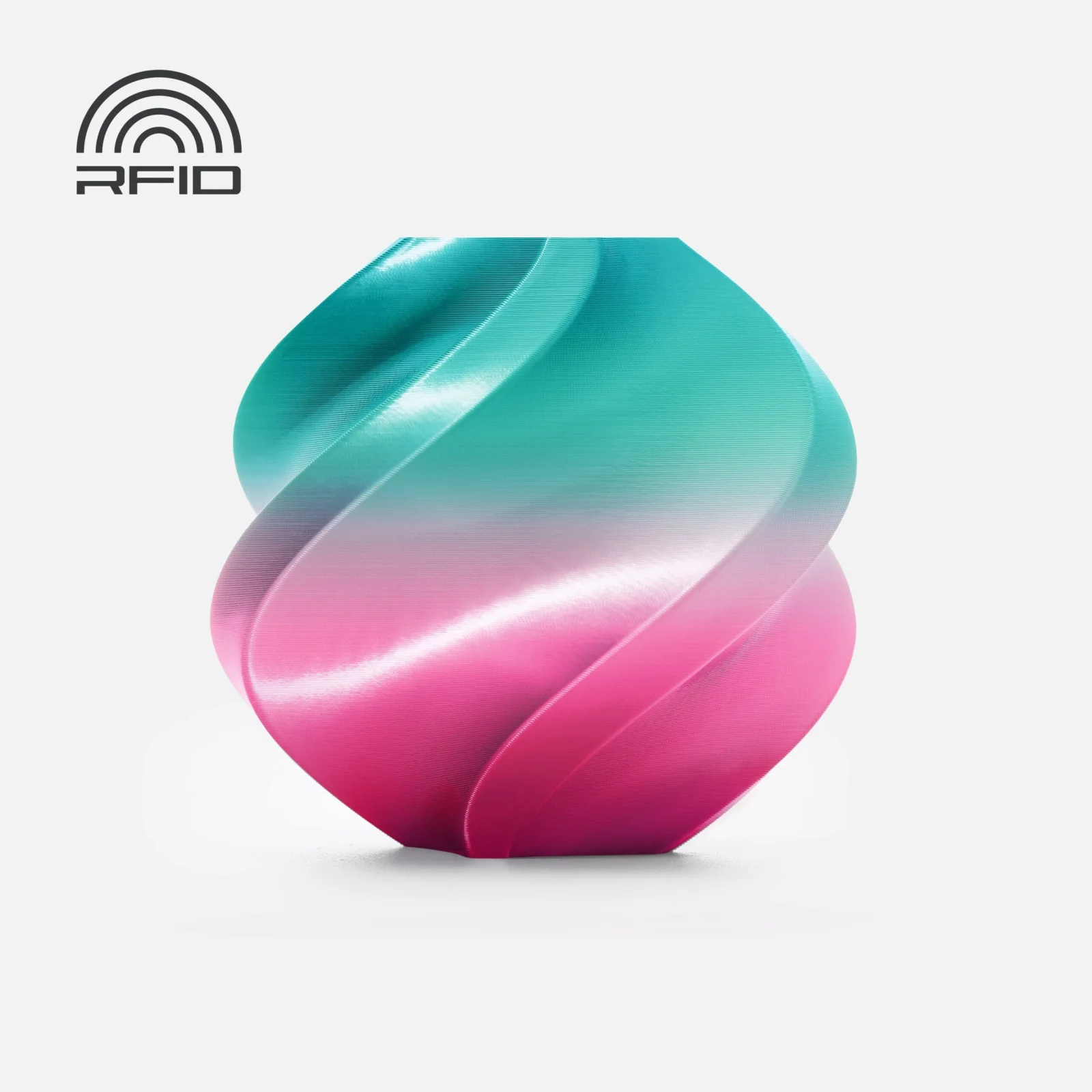 Bambu Lab A05-M1-1.75-1000-SPL Bambu PLA Silk - South Beach - with Bambu Reusable Spool