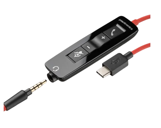 Hp Poly BW 5200 USB-C Inline Controls PolyHeadset Call Control Cable for Headset