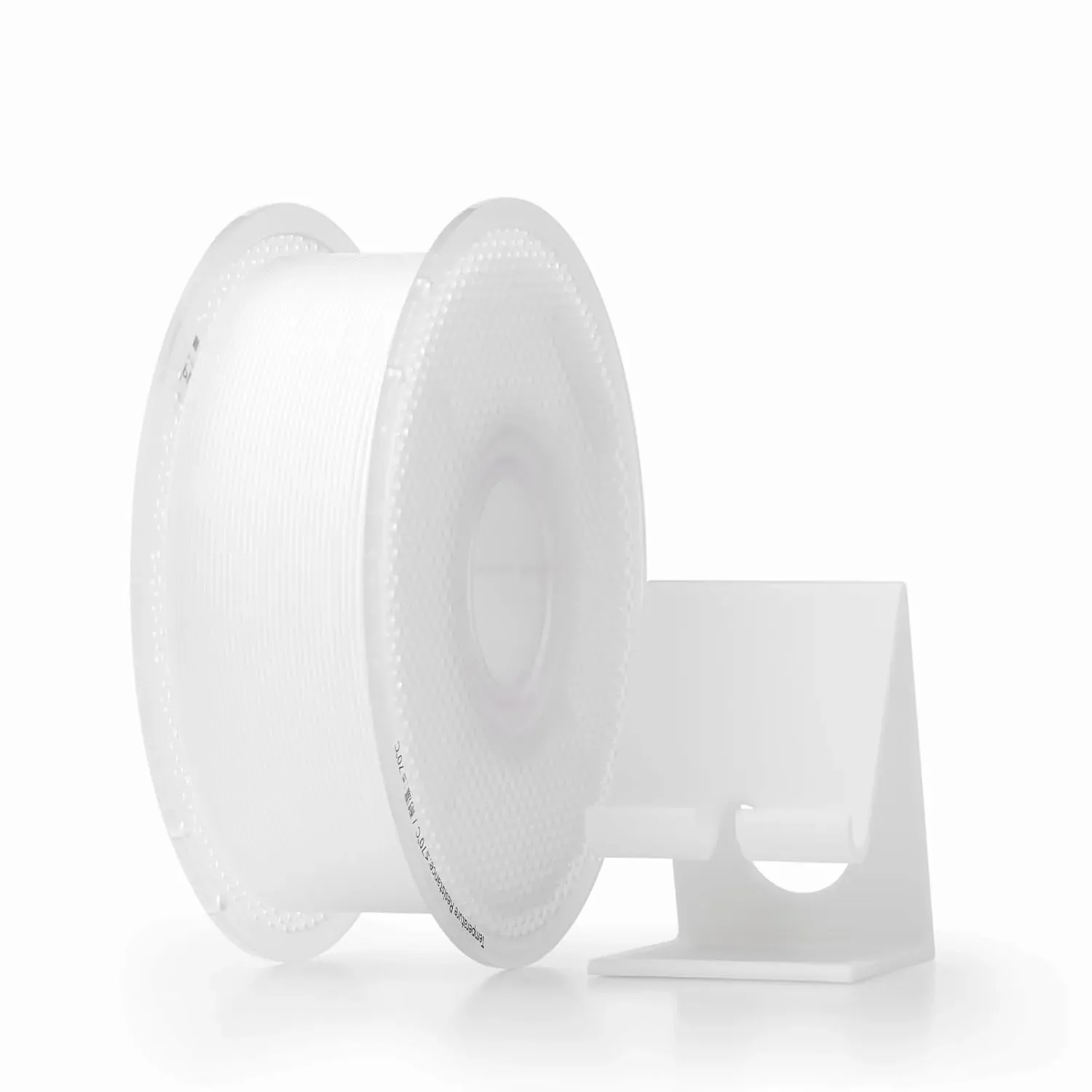 Bambu Lab A10-W0-1.75-1000-SPL Bambu PLA Tough+-White- with Bambu Reusable Spool view 2