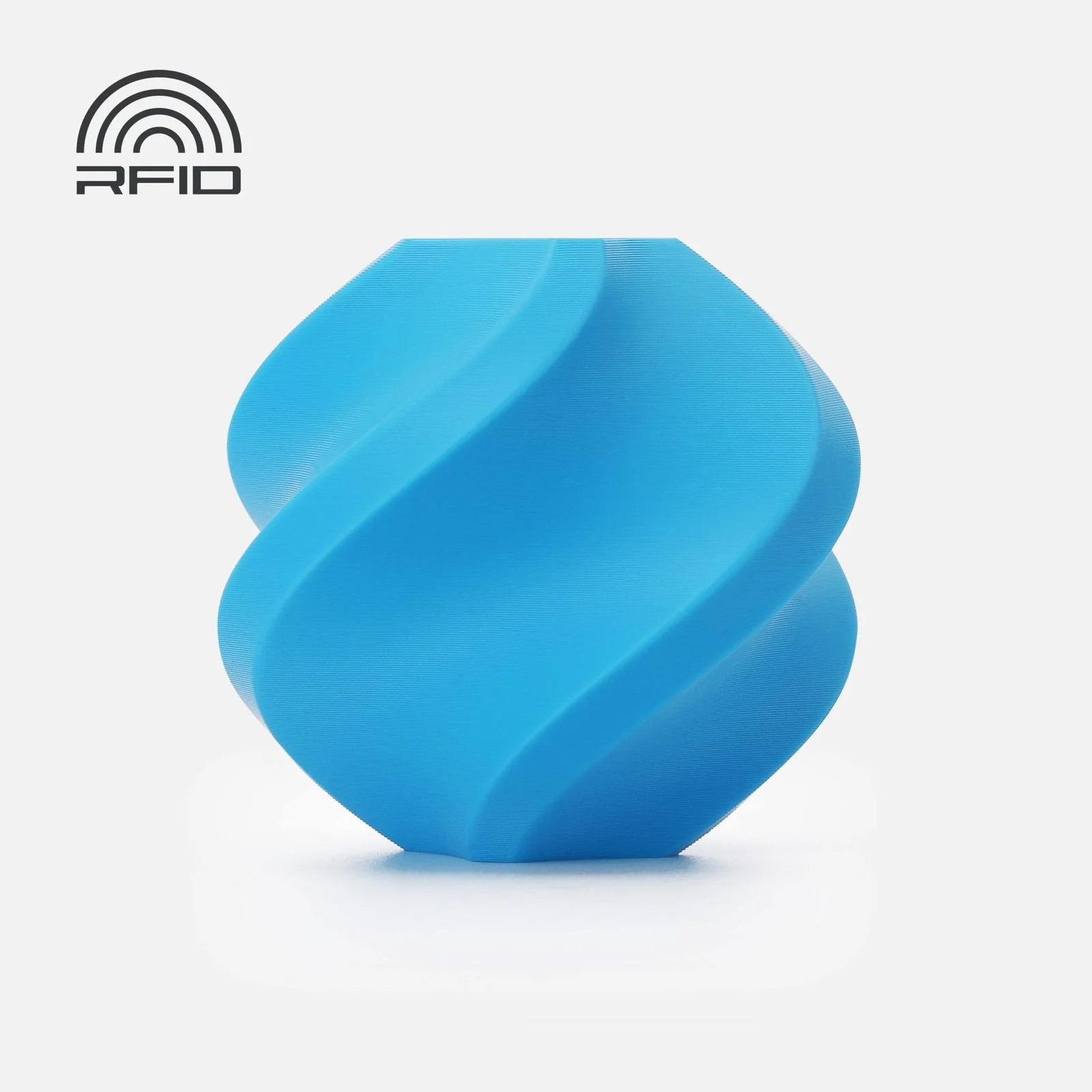 Bambu Lab A10-B0-1.75-1000-SPL Bambu PLA Tough+-Cyan- with Bambu Reusable Spool