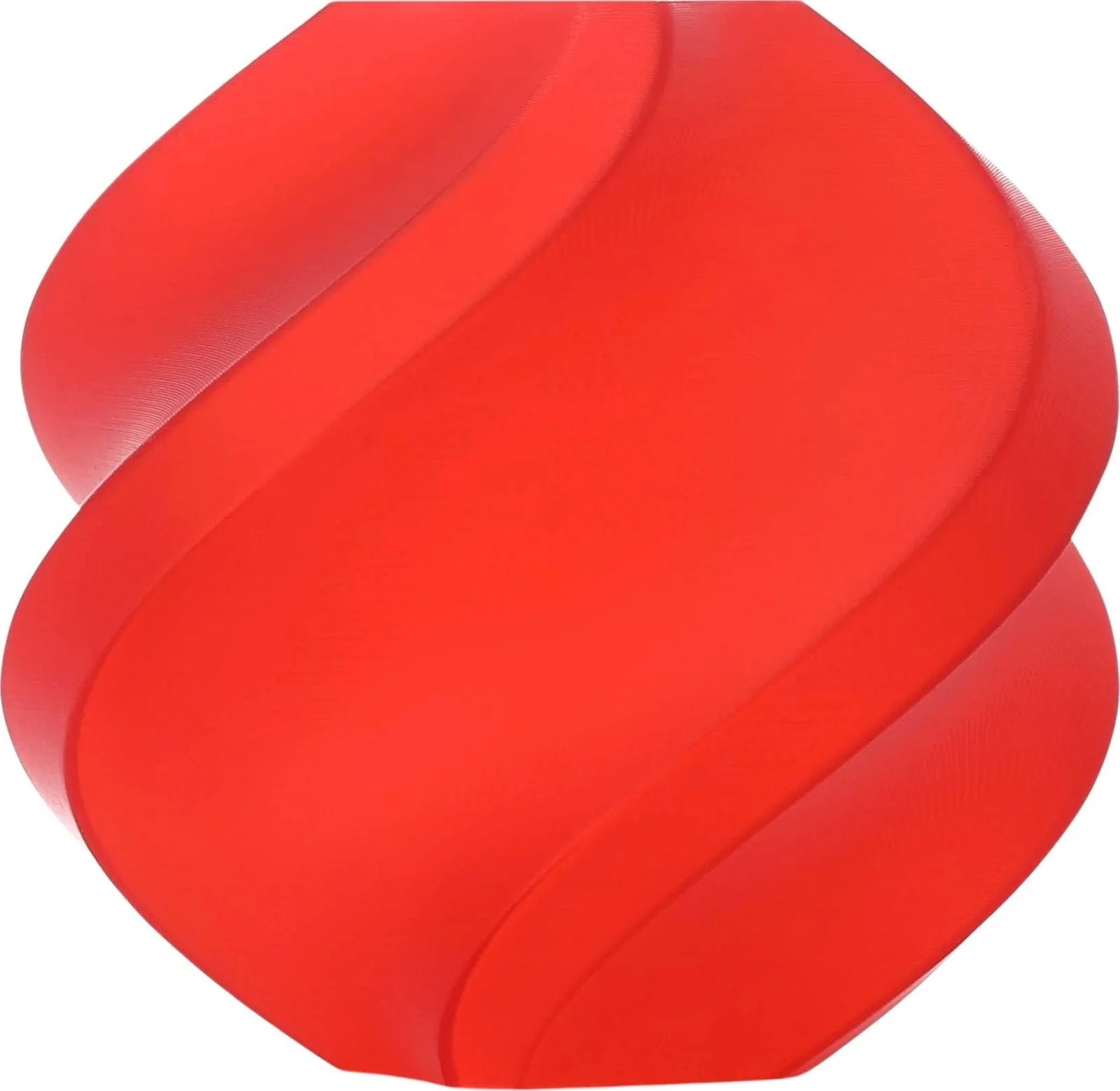 Bambu Lab A17-R0-1.75-1000-SPL Bambu PLA Translucent - Red - with Bambu Reusable Spool
