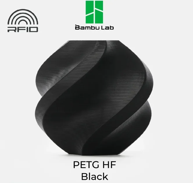 Bambu Lab G02-K0-1.75-1000-SPLFREE Bambu PETG HF - Black