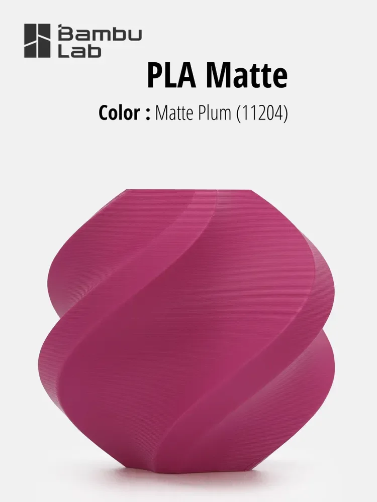 Bambu Lab A01-R3-1.75-1000-SPLFREE Bambu PLA Matte - Plum