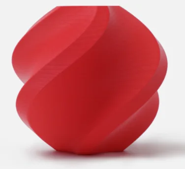 Bambu Lab A01-R1-1.75-1000-SPL Bambu PLA Matte Filament - Scarlet Red - with Bambu Reusable Spool