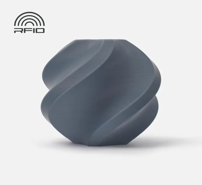 Bambu Lab A00-B1-1.75-1000-SPL Bambu PLA Basic Filament - Blue Gray - with Bambu Reusable Spool