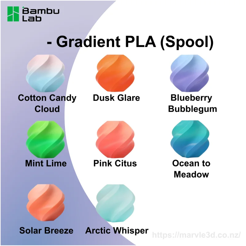 Bambu Lab A00-D0-1.75-1000-SPL Bambu PLA Basic Filament - Gray - with Bambu Reusable Spool view 2
