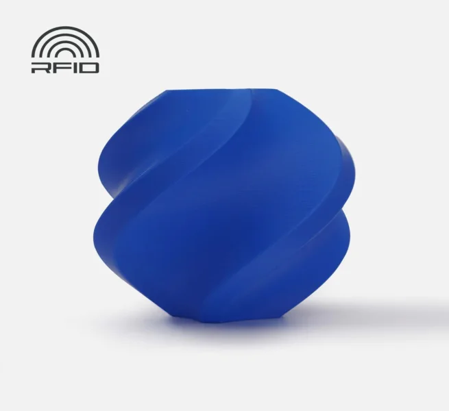 Bambu Lab A00-B9-1.75-1000-SPL Bambu PLA Basic Filament - Blue - with Bambu Reusable Spool