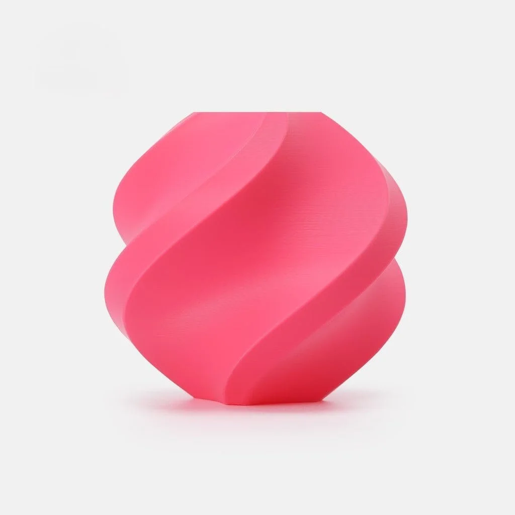 Bambu Lab A00-P1-1.75-1000-SPL Bambu PLA Basic Filament - Pink - with Bambu Reusable Spool
